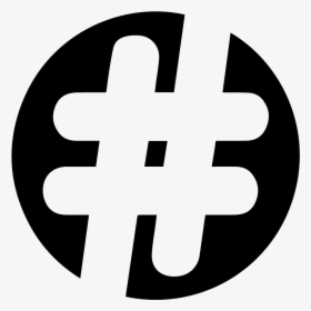Transparent Hashtag Clipart - Transparent Background Hashtag Png, Png Download, Free Download