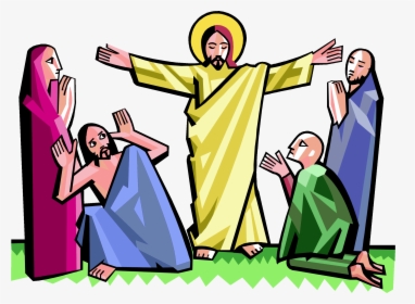 Faith In Jesus Clipart - Jesus Rising From The Dead Clipart, HD Png Download, Free Download