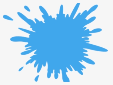 Dark Blue Clipart Blue Splatter - Vector Water Splash Png, Transparent Png, Free Download