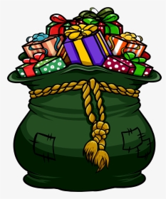 Marbles Clipart Sack - Santa's Bag Of Toys, HD Png Download, Free Download