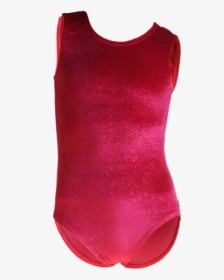 Red Glitter Velvet Front500 - Maillot, HD Png Download, Free Download