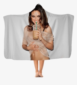 Mila Kunis Classic Adult Hooded Blanket"  Class= - Mila Kunis Gq Cover, HD Png Download, Free Download