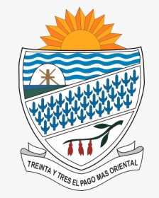 Coat Of Arms Of Treinta Y Tres Department - Escudo De Treinta Y Tres Uruguay, HD Png Download, Free Download