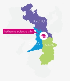 City Map Pref - Kyoto Keihanna Science City, HD Png Download, Free Download