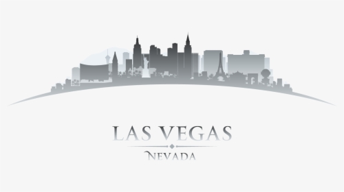 Vegas Skyline Black Silhouette, HD Png Download, Free Download