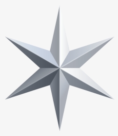 Silver Star Transparent Clip Art Image - Silver Star Png, Png Download, Free Download
