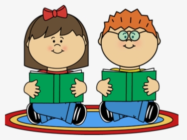 Buddy Reading Cliparts - Reading Center Clipart, HD Png Download, Free Download