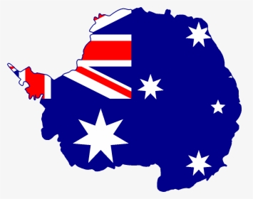 Flag Map Of Antarctica - Australia Flag Circle Icon, HD Png Download, Free Download