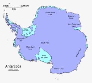 Transparent Antarctica Png - Map Of Antarctica Transparent, Png Download, Free Download