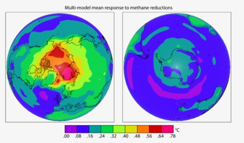 Methane Model - Continent Of Antarctica Climate, HD Png Download, Free Download