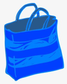 Blue Bag Clipart, HD Png Download, Free Download