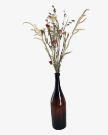 Dry Flower Vase Png, Transparent Png, Free Download