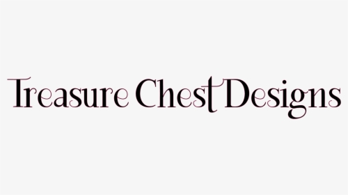Treasure Chest Designs - Calligraphy, HD Png Download, Free Download
