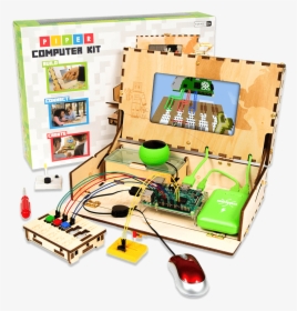 Piper Raspberry Pi Computer Kit - Kano Computer Kit Touch Us, HD Png Download, Free Download
