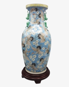 Chinese Vase With Flowers, HD Png Download, Free Download