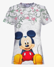 Anime Mickey Mouse 3d T-shirt - Disney Mickey Mouse Hd, HD Png Download, Free Download