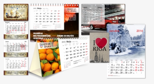 Transparent Table Calendar Png - Types Of Calendar Png, Png Download, Free Download