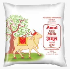 Small Pouches Drive Growth In India Along With Waste - Amul Cow Milk Price, HD Png Download, Free Download