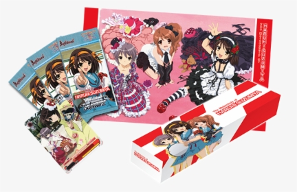 Weiss Schwarz Melancholy Of Haruhi Suzumiya Meister - صور انمي سوزوميا هاروهي, HD Png Download, Free Download
