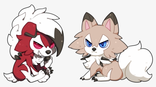 Lycanroc Midnight Form Cute, HD Png Download, Free Download