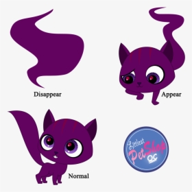 Drawn Cheshire Cat Transparent - Littlest Pet Shop Base, HD Png Download, Free Download