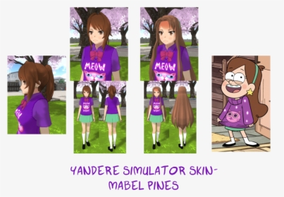 Gravity Falls Yandere Simulator, HD Png Download, Free Download