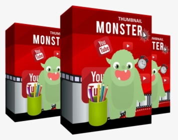Thumbnail Monster - Youtube, HD Png Download, Free Download