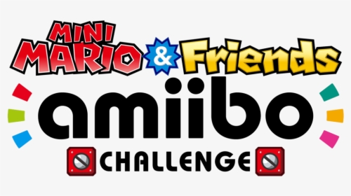 Mini Mario & Friends Amiibo Challenge Logo, HD Png Download, Free Download