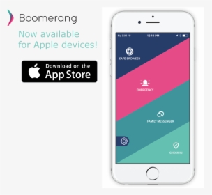 Boomerang Parental Control For Ios Devices - Download The Boomerang App, HD Png Download, Free Download