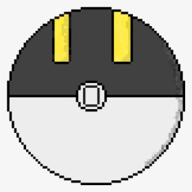 Ultra Ball From Pokemon - Big Minecraft Circle Chart, HD Png Download, Free Download