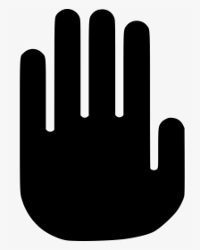 Png File Svg - Stop Hand Icon Png, Transparent Png, Free Download