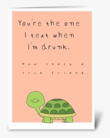 Funny Friendship Card Greeting Card - Funny Friendship Card, HD Png Download, Free Download