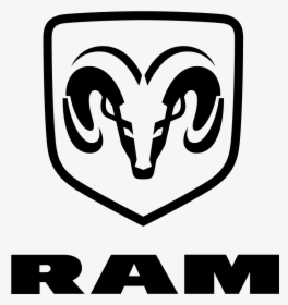 Collection Of Free Ram Vector Black And White - Dodge Ram, HD Png Download, Free Download