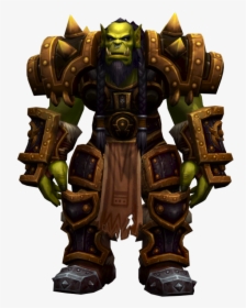 Background Warcraft Transparent - Thrall Model Warcraft 3, HD Png Download, Free Download