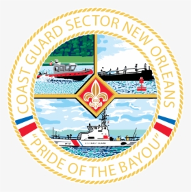Transparent Us Coast Guard Logo Png - Coast Guard Sector New Orleans, Png Download, Free Download