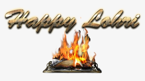 Happy Lohri Png Free Image - Flame, Transparent Png, Free Download