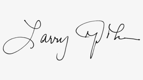 Presidents Signature - Line Art, HD Png Download, Free Download