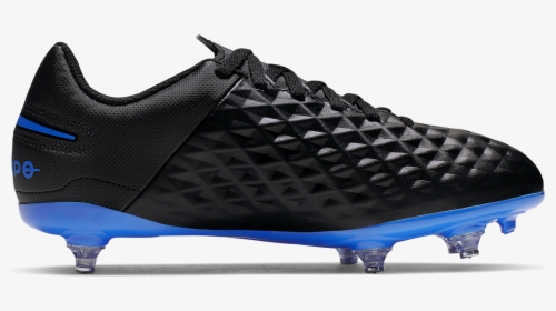 Nike Tiempo Legend 8 Club Black/blue Hero - Football Boot, HD Png Download, Free Download