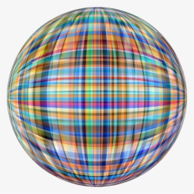 Plaid,sphere,tartan - Portable Network Graphics, HD Png Download, Free Download