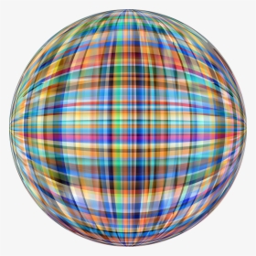 Plaid,sphere,tartan - Portable Network Graphics, HD Png Download, Free Download