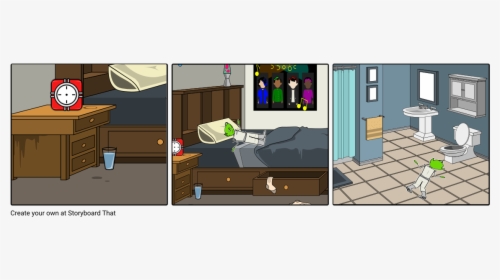 Need To Pee Storyboard, HD Png Download, Free Download