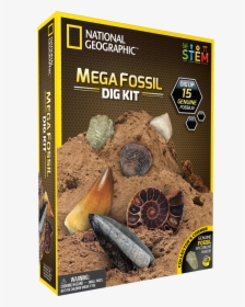 National Geographic Mega Fossil Dig Kit, HD Png Download, Free Download