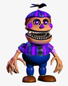 Five Nights At Freddy"s Nightmare Jj Clipart , Png - Un Nightmare Balloon Boy, Transparent Png, Free Download