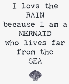 Mermaid Quotes Png - Circle, Transparent Png, Free Download