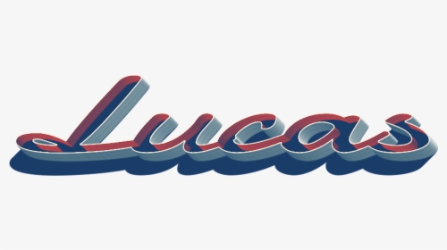 Lucas 3d Letter Png Name - Portable Network Graphics, Transparent Png, Free Download