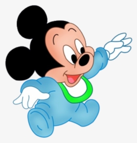 Baby Mickey Mouse Disney Cartoon Clip Art Images On - Cartoon Baby Mickey Mouse, HD Png Download, Free Download