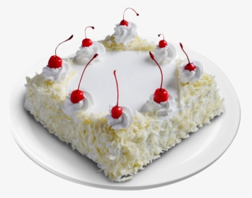 White Forest Gateau - White Forest Cake Designs For Birthday, HD Png Download, Free Download