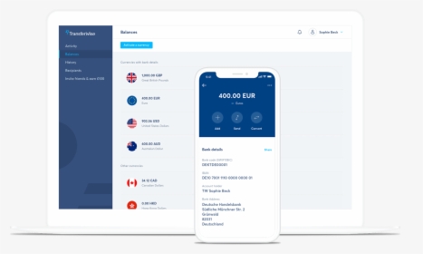 Transferwise Us Bank Account, HD Png Download, Free Download