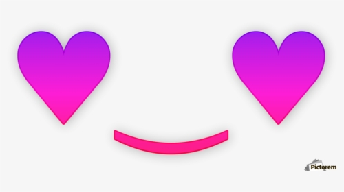 Love Face Png - Heart, Transparent Png, Free Download