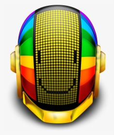 Smiley Png Picture - Daft Punk Helmet Front, Transparent Png, Free Download